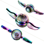 Iridescent Metal Sensory Toy for the Fans of the Magical Wizardry World High Speed Steel Bearing Finger Spinning Novelty - Rainbow Color