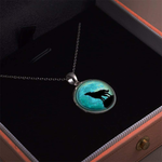 Hithop Necklace Glow in the Dark after Uv Absorption Necklace Noctilucent Necklace Friendship Love Gifts Unique Lovers Gifts
