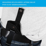 Universal Holster for Concealed Carry | inside the Waistband | (Left/Right Hand)