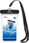 Moko Waterproof Phone Pouch Holder, Underwater Cellphone Case Dry Bag with Lanyard Armband Compatible with Iphone 13/13 Pro Max/Iphone 12/12 Pro Max/11 Pro Max, Xr/Xs Max/Se 3, Samsung S21/S20/S10/S9