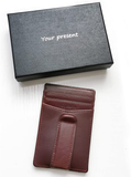 Front Pocket Minimalist Leather Slim Wallet RFID Blocking Wallet