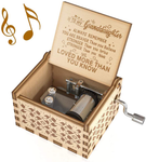 You Are My Sunshine Music Box - Gift for Dad from Son, Wood Laser Engraved Vintage Music Box Best Gift for Father/Christmas/Father'S Day (Son to Dad)