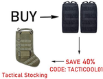 Tacticool 2 Pack Molle Pouches - Tactical Compact Water-Resistant EDC Pouch