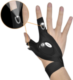 LED Flashlight Gloves, Right-Hand