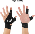1 Pair Hands-Free LED Flashlight Gloves