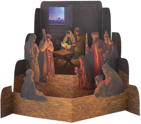 Small Nativity Diorama