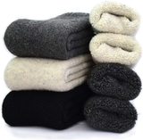 3Pack Mens Super Thick Wool Warm Socks - Soft Comfort Casual Crew Winter Socks Size 6-11