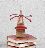 Quirky Wooden Nose Shaped Glasses Holder