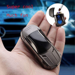 Dual Arc Plasma Lighter USB Rechargeable Cool Car Model Windproof Electric Lighter 