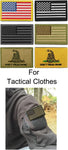 WZT Bundle 6 Pieces American Flag Tactical Morale Military Patch Set