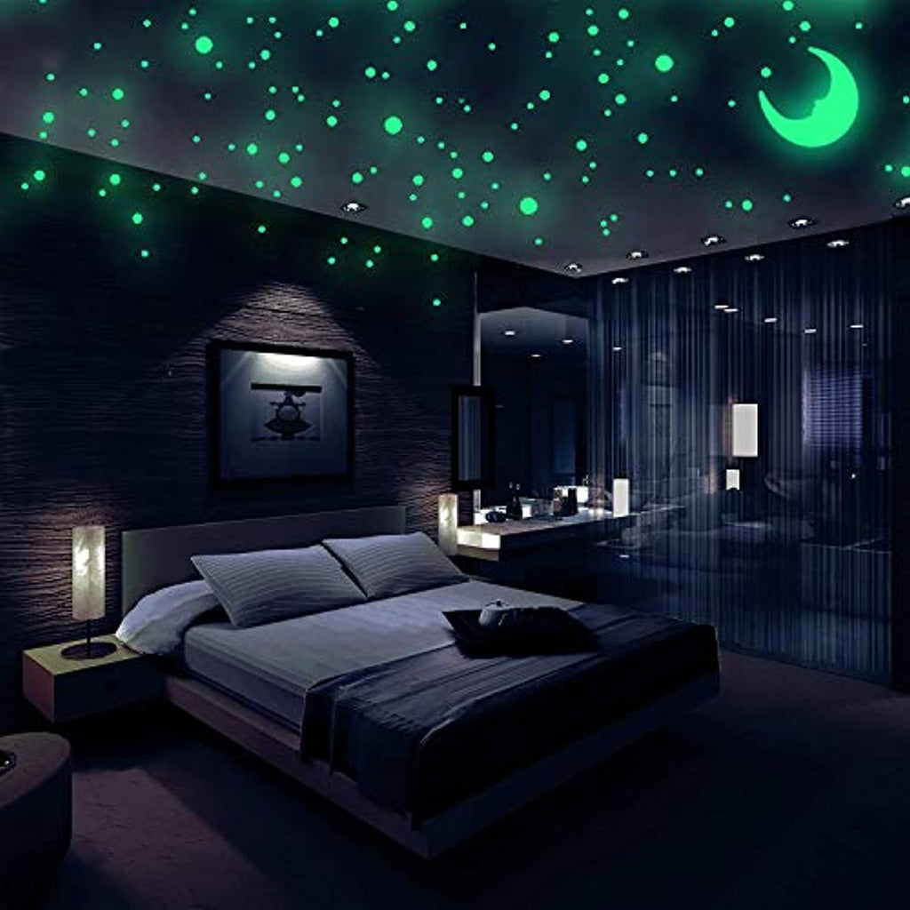 3D Glow in The Dark Stars, Ceiling Room Decor, 572 PCS – CasualObjects