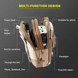 Tactical Waist Belt Bag, Universal Phone Pouch Khaki