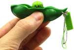 Fidget Toy Squeeze Pea Bean Keychain 3pack