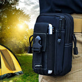 Tactical Waist Belt Bag, Universal Phone Pouch Khaki