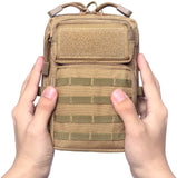 Tactical Molle EDC Tool Pouch-Tan