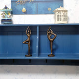 Yoga Pose Sculpture Home Decor - Resin Sculpture Modern Creative Home Decoration Gift Office Room Collection Souvenir
