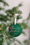 Babies First Christmas 2022 Ornament