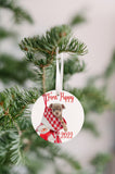 First Puppy Christmas Ornament