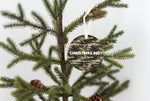 Camouflage Hunting Christmas Round Ornament 2021