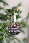 OUR FIRST YEAR IN OUR NEW HOME 2021 CHRISTMAS ORNAMENT